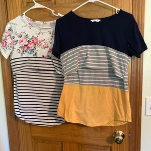 Bundle of 2 nursing tees